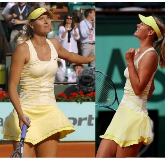 Maria Sharapova Casual Outfit Nwt Nike Stunning Maria Sharapova